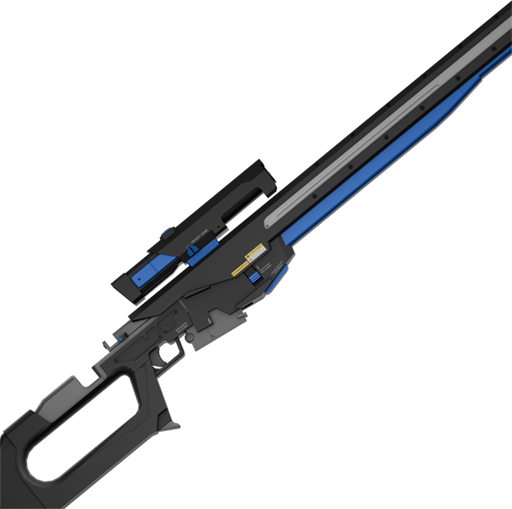 BLACK // BLUE — Sniper Duels Railgun