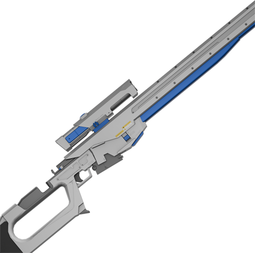 WHITE // BLUE — Sniper Duels Railgun