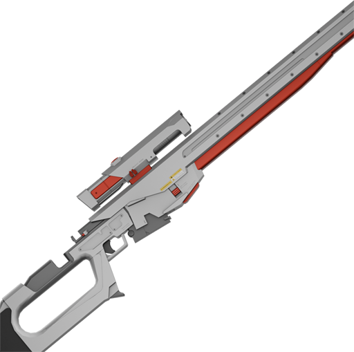 WHITE // RED — Sniper Duels Railgun